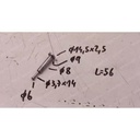 PART OF HYDRAULIC CYLINDER 35889